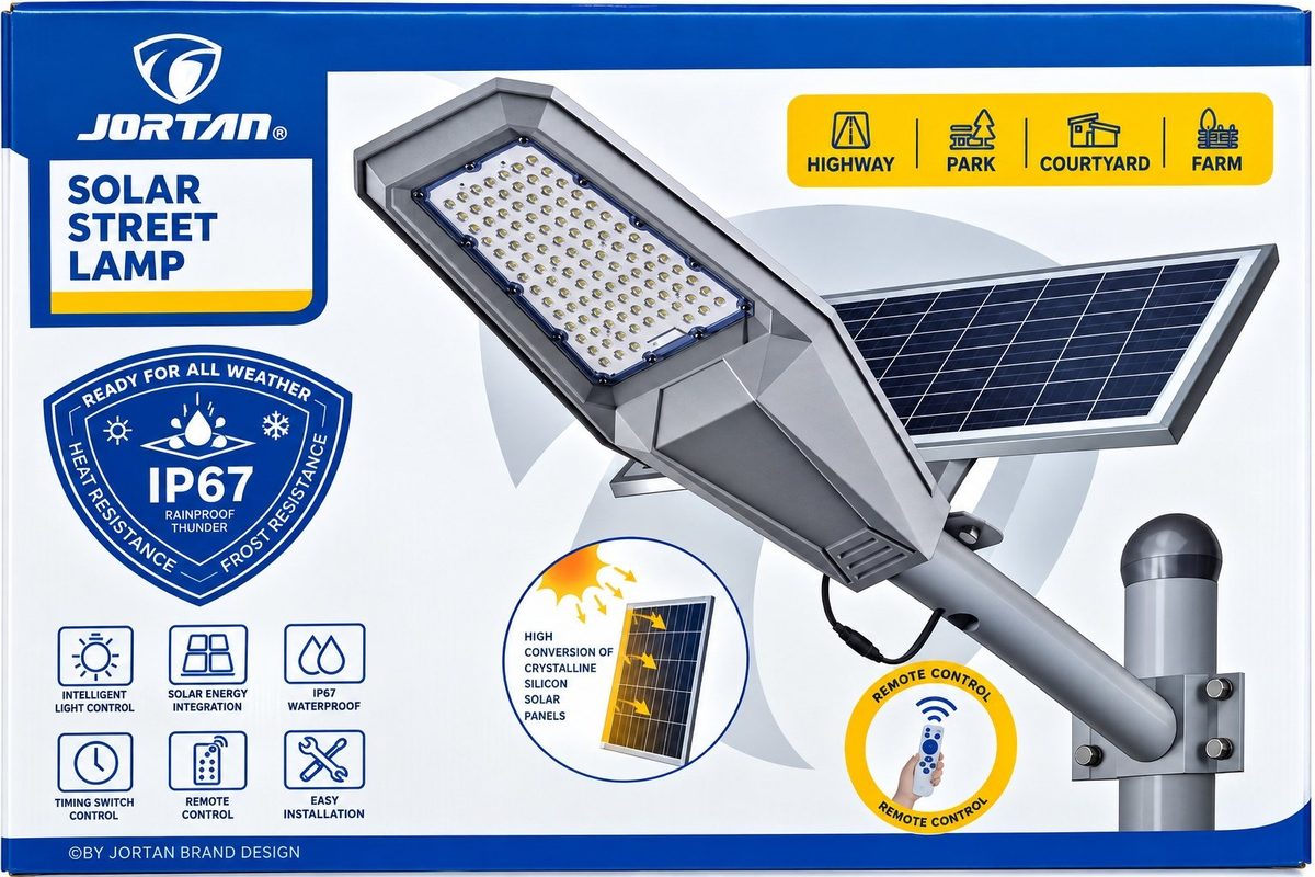 JORTAN 400W Solar Street Light